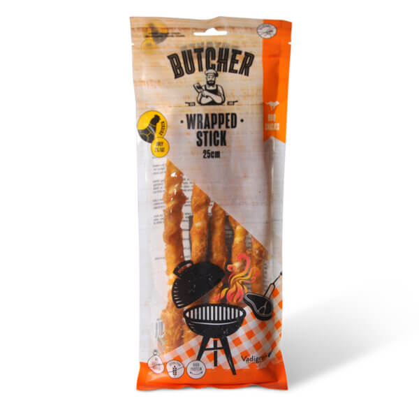 Butcher Wrapped Stick Chicken 25 cm