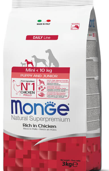 Monge Mini Puppy and Junior 800g
